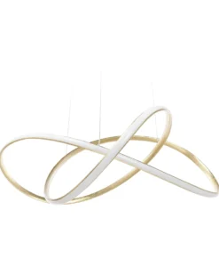 LED-pendel lampe TUMEN Metal Guld