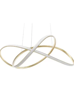 LED-pendel lampe TUMEN Metal Guld