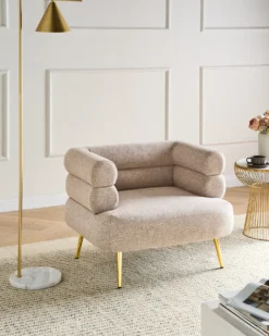 Lænestol BOVIK Beige
