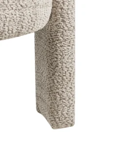Lænestol BUREA Chenille Lys Beige