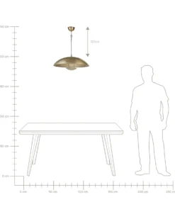 Loftlampe AGRANI Metal Guld