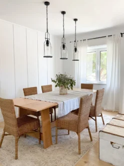 Loftlampe BASHILO Metal Sort