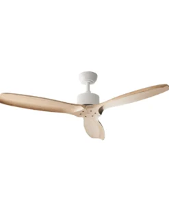 Loftsventilator ARANI Med fjernbetjening Lysebrun