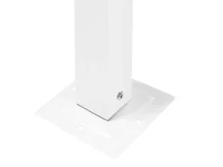 Lysthus LED PARGA Metal 310 cm 310 cm Grå