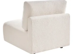 MESNALI Stol Modul Cremehvid Boucle