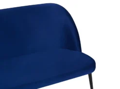 Middagsbænk 2 personers OSBY Velour Navy Blå