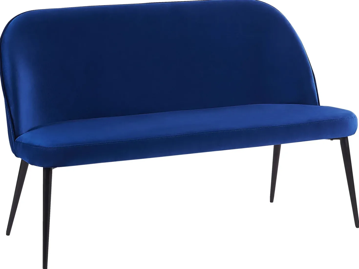Middagsbænk 2 personers OSBY Velour Navy Blå
