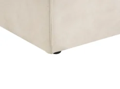 Modulsofa 2 personers HELLNAR Velour Lys Beige