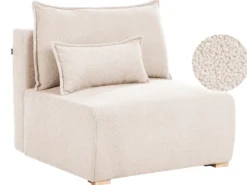 NERBO Stol Modul Beige Boucle