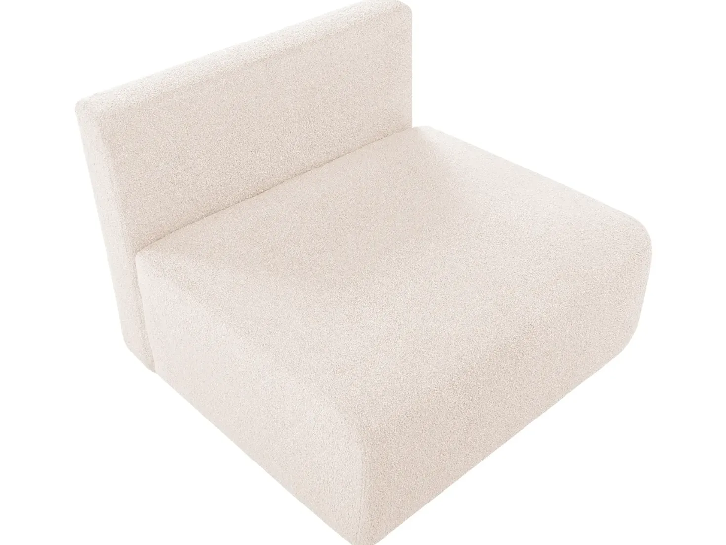 NERBO Stol Modul Beige Boucle