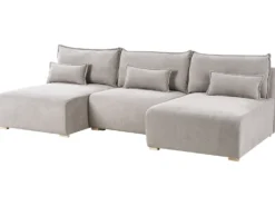 NERBO U-formet modulsofa Grå