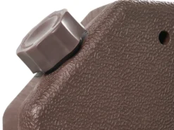 Parasolfod CARIA Brungrå Firkantet 9 kg
