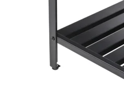 2-parts udendørs køkkensæt med barbord MAENZA Sort Metal