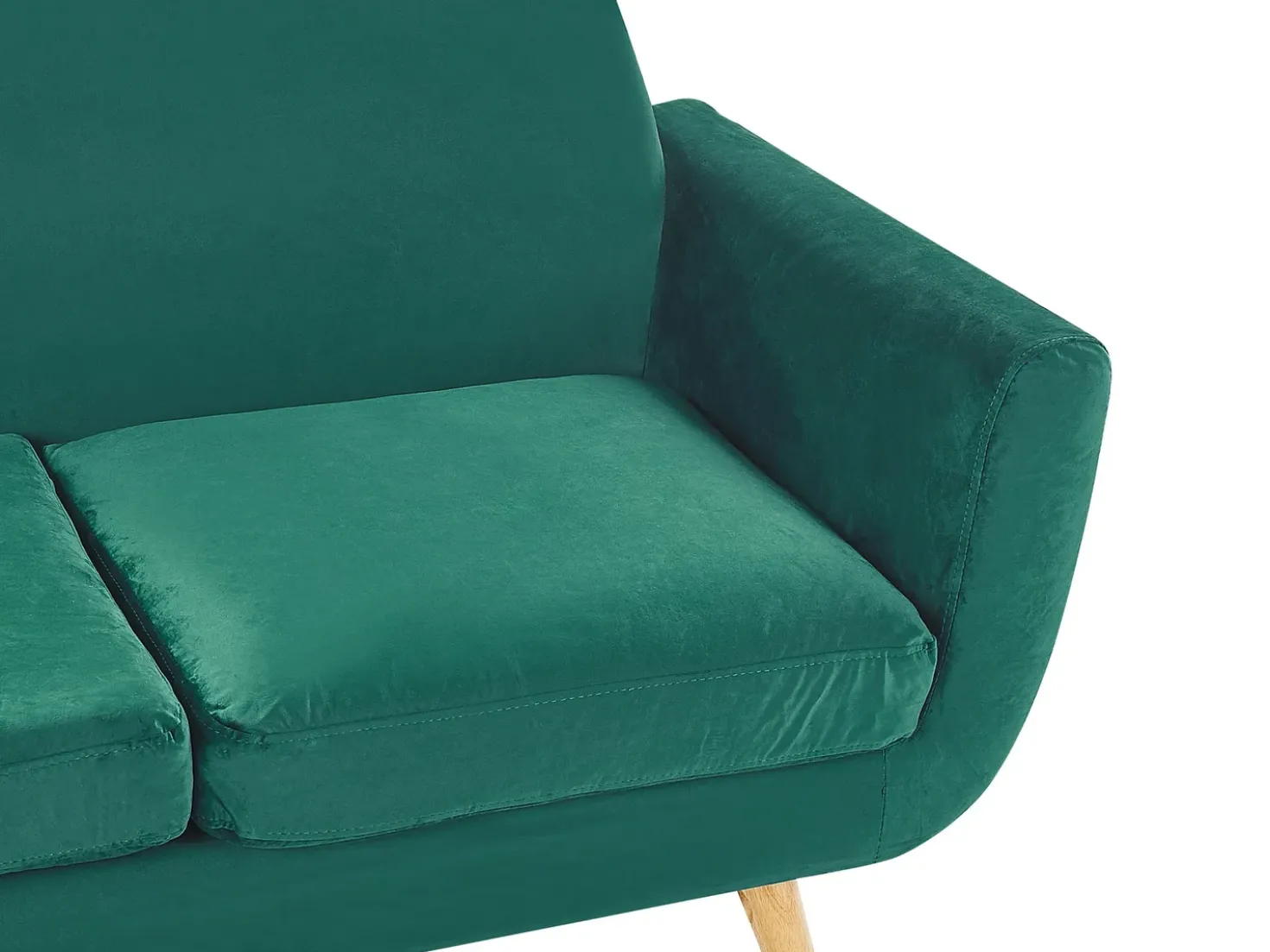 2 pers. sofaovertræk BERNES Velour Grøn