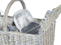 Picnic-kurv GROSEILLE Flet Grå