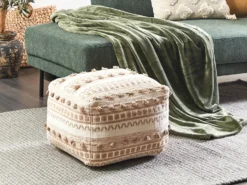 Puf KARAW Bomuld Beige