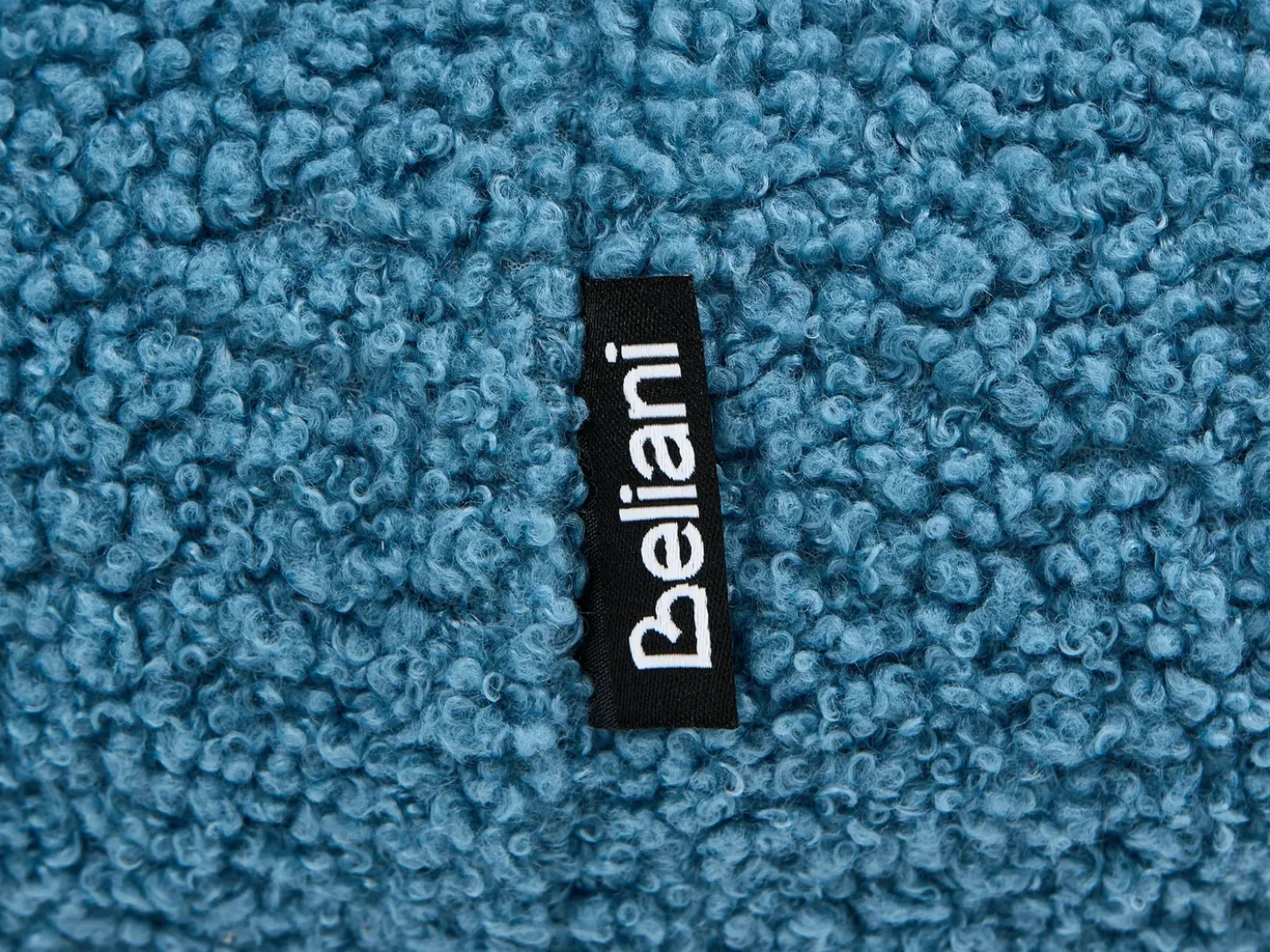 Puf SUMPTER Boucle Blå