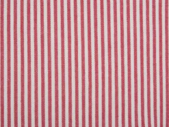 Pyntepude AALITA Bomuld 45 x 45 cm Rød Stribet mønster