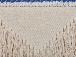 Pyntepude SOFCA Bomuld 45 x 45 cm Beige Geometrisk mønster