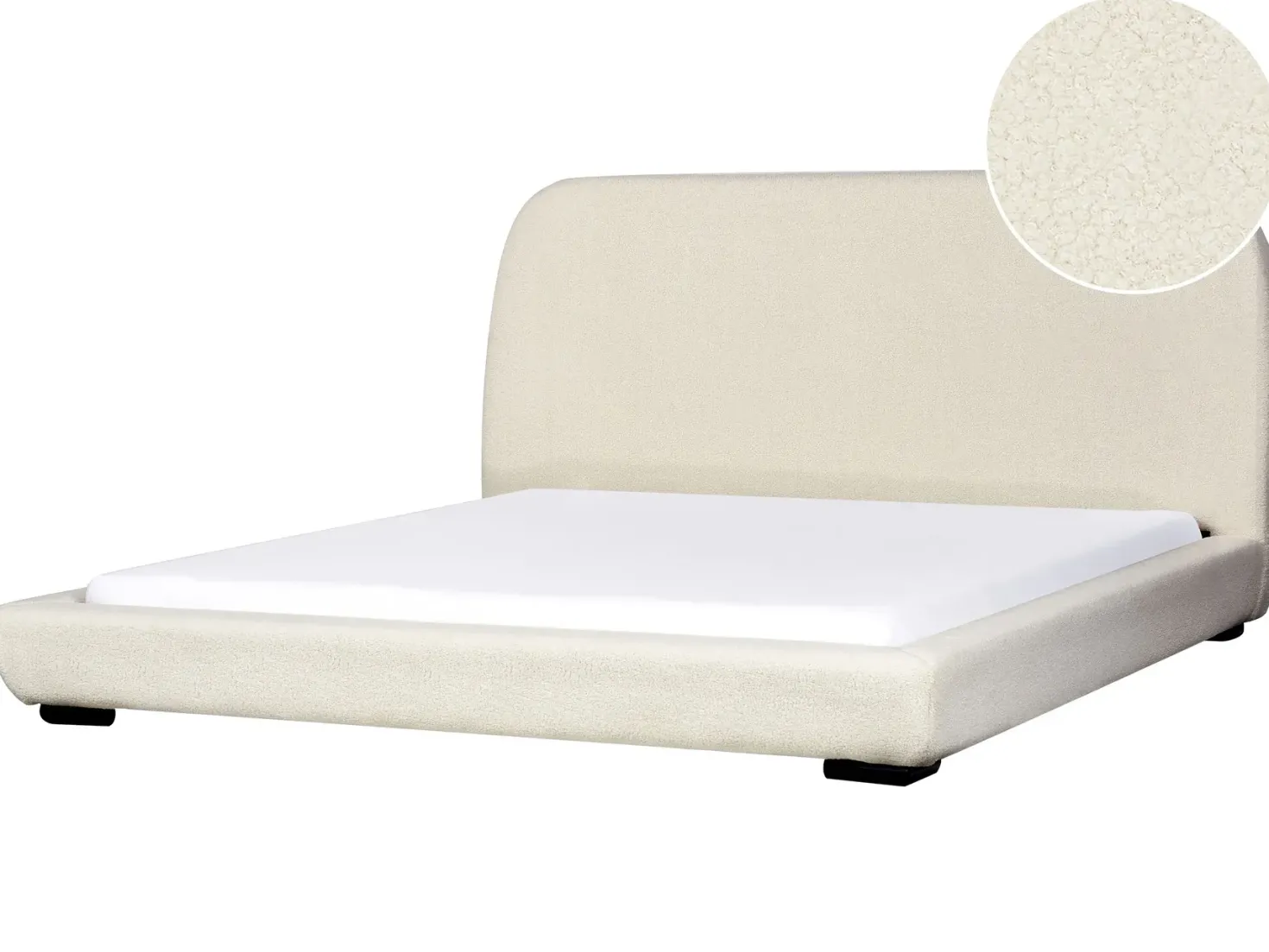 Seng Boucle ROISEL 180 x 200 cm Lys Beige