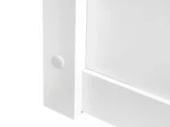 Seng med opbevaring CLARBEC Fyretræ Hvid 180 x 200 cm