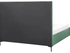 Seng med opbevaring SEZANNE Velour Mørkegrøn 180 x 200 cm