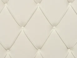 Seng med skuffer til opbevaring LIEVIN Velour Lys Beige 180 x 200 cm