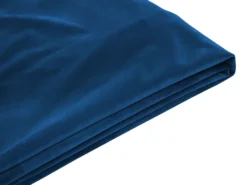 Sengekappe Velour FITOU 180 x 200 cm Mørkeblå
