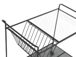 Serveringsvogn ALAMO Metal Sort