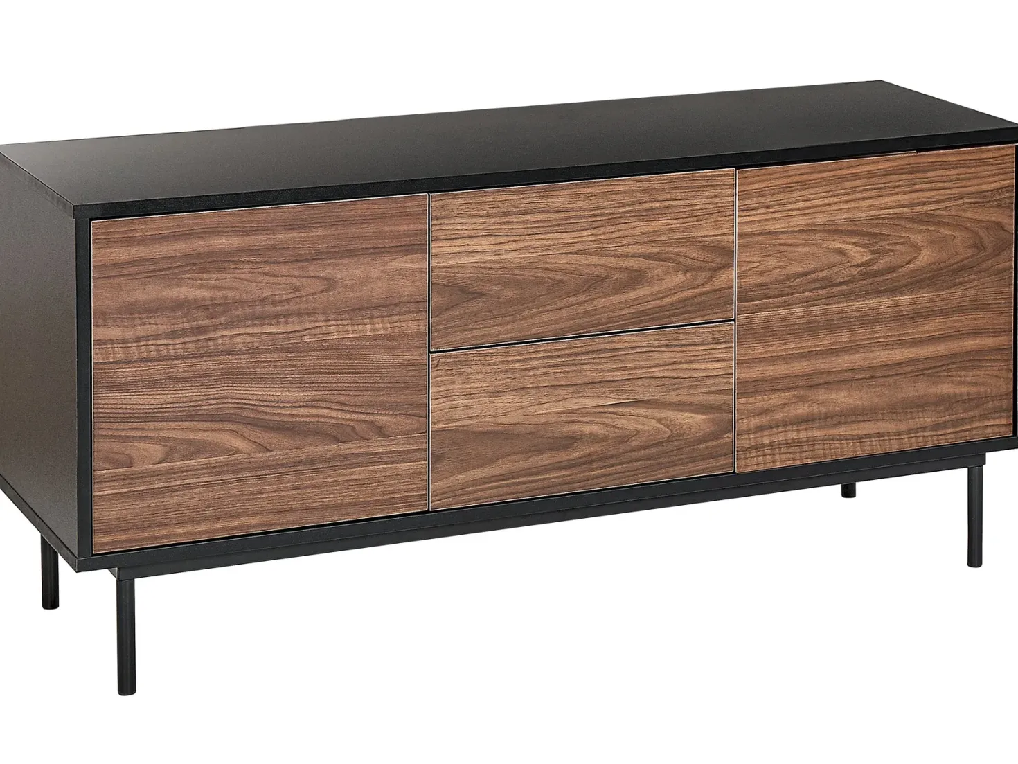 Skab OKLAND Sort