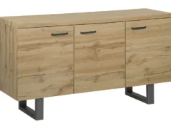 Skab TIMBER Lysebrun