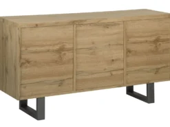 Skab TIMBER Lysebrun