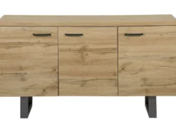 Skab TIMBER Lysebrun