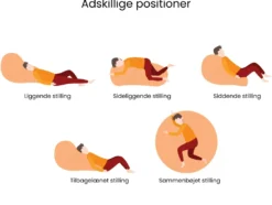 Sækkestol 300 L FUZZY 140 cm 180 cm Mørkeblå