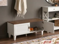 Skoskab QUEBEC Hvid