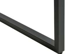 Skrivebord med perforeret tavle BUXTON Mørkebrun 84 cm 48 cm