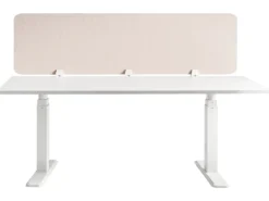 Skrivebordsdeler SPLIT 180 x 50 cm Beige