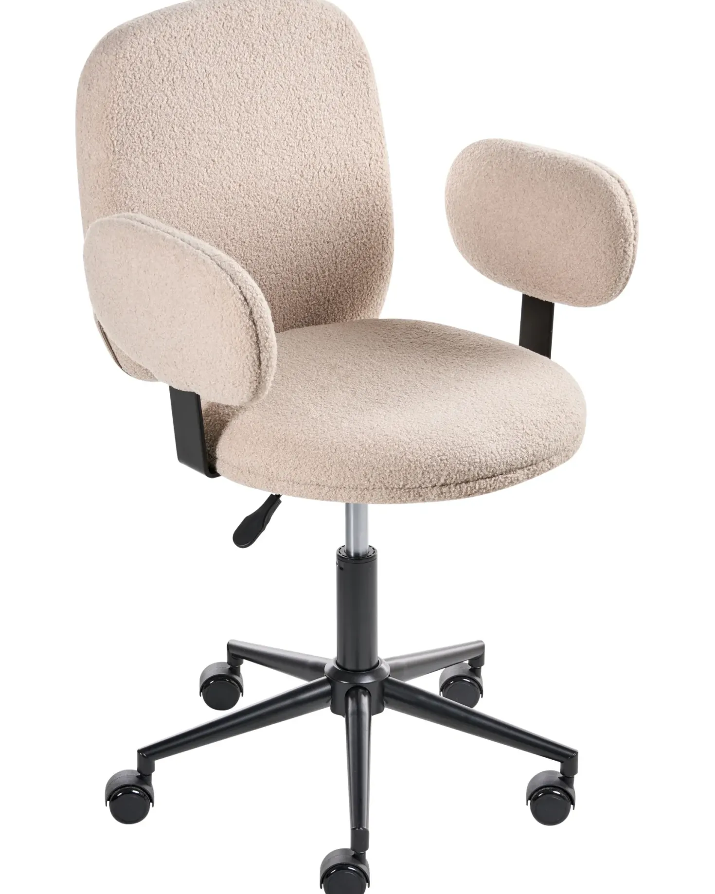 Skrivebordsstol MORAGA Boucle Beige