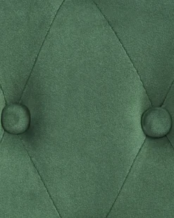 Skrivebordsstol PARRISH Velour Smaragdgrøn
