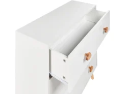 3 skuffers commode CLOUDY Hvid