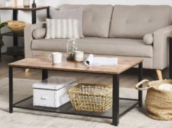 Sofabord ASTON Brun/sort