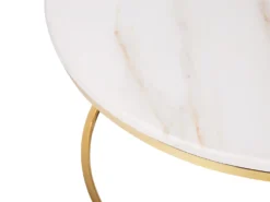 Sofabord CORAL Marmor/guld