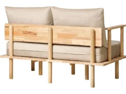 Sofa 2 personers ASKER Sand Beige