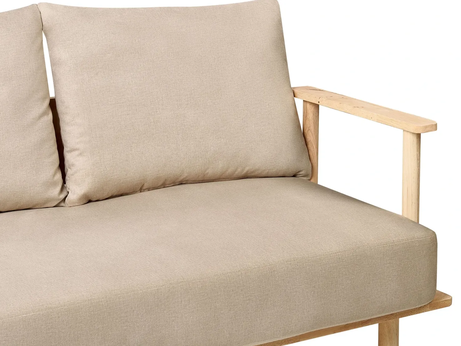 Sofa 2 personers ASKER Sand Beige