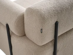 Sofa 2 personers ELVA Boucle Beige