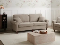 Sofa 3 personers GINNERUP Brungrå