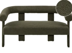 Sofa 2 personers ILBRO Boucle Mørkegrøn