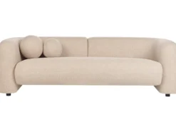 Sofa 3 personers LEIREN Boucle Beige