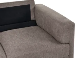 Sofa 2 personers LOUSTO Brun
