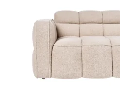 Sofa 2 personers UTANA Boucle Beige